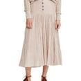 thumbnail image 1 of Free People Womens Ocean Eyes A-Line Skirt, 1 of 1