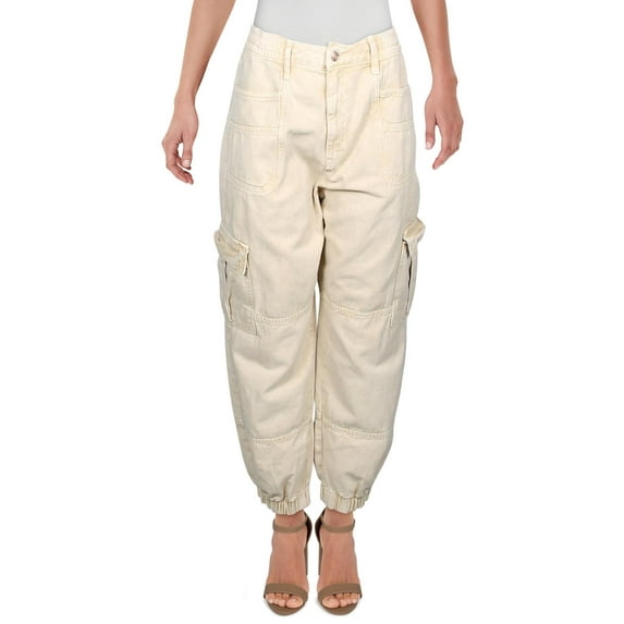 Free People Womens Platoon Stretch Jogger Cargo Pants