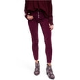 thumbnail image 1 of Free People Womens Raw-Edge Cord Casual Cropped Pants, Purple, 24, 1 of 4