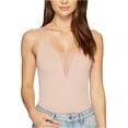 thumbnail image 1 of Free People Womens Ribbed Mesh Cami Tank Top, Pink, XS/S, 1 of 3
