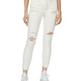 thumbnail image 1 of FREE PEOPLE $128 Womens New 1125 Ivory Straight leg Casual Jeans 28 WAIST B+B, 1 of 2