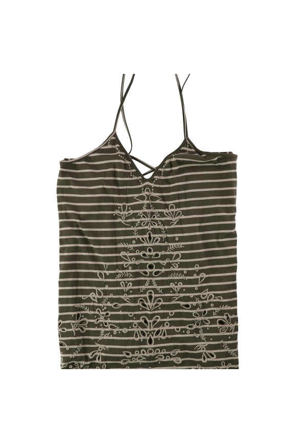 Womens Seafaring Knit Blouse, Green, Medium