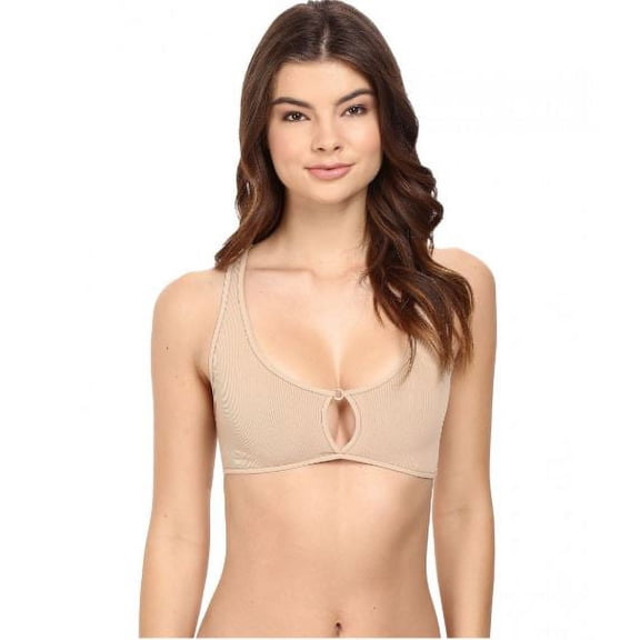 Free People Womens Seamless Chalice Bra Nude Medium-Large