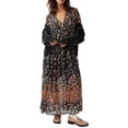 thumbnail image 1 of Free People See It Through Dress Black Combo SM Women's 4-6, 1 of 2