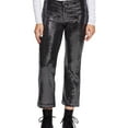 thumbnail image 1 of Free People Womens Shine On Casual Trouser Pants, Black, 0, 1 of 3