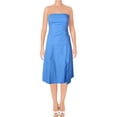 thumbnail image 1 of Free People Womens Sunshine Of Love Ruched Sleeveless Casual Dress, 1 of 2