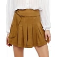 thumbnail image 1 of Free People Womens Tencel Pleated Mini Skirt, 1 of 1