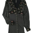 thumbnail image 1 of Free People Womens Wonderland A-line Dress, Black, Small, 1 of 1