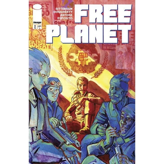 Free Planet #2 Cvr B Jed Dougherty Var Image Comics Comic Book