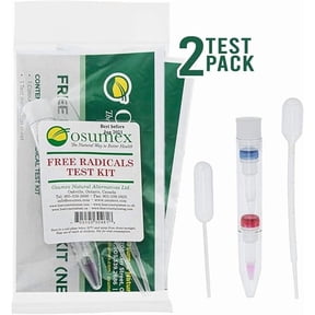 Free Radicals Test Kit Urine Test Kit - New and Improved Health Test Kit at Home, Urinalysis Test Strips, Urine Analysis Test Strips, Urine Test Complete Kit for Free Radical Detection