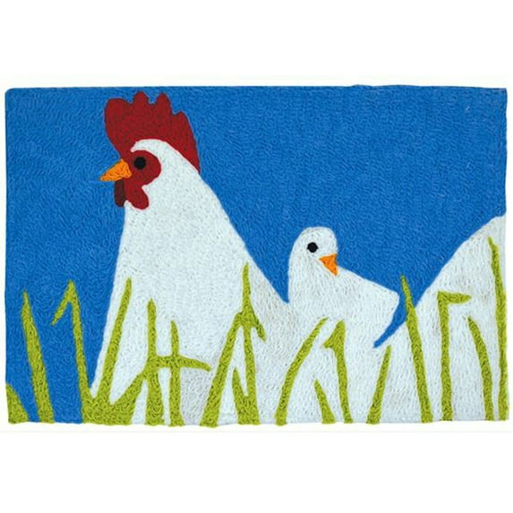 Free Ranging Jellybean Accent Washable Rug 20" x 30" JB-SFG048