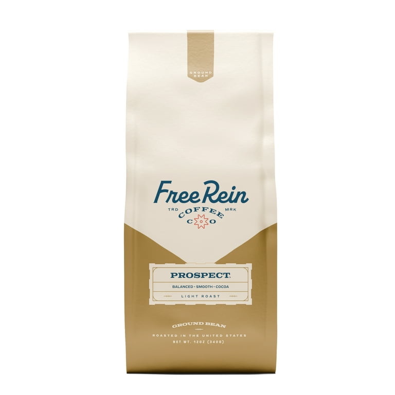 Free Rein Coffee Company, Prospect Light Roast Ground Coffee, 12oz