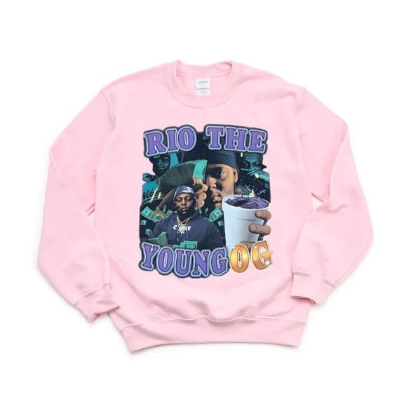 Free Rio The Young OG Support Justice Statement Hip Hop Rap Music Artist Sweatshirt, for men & women, up to size 5XL