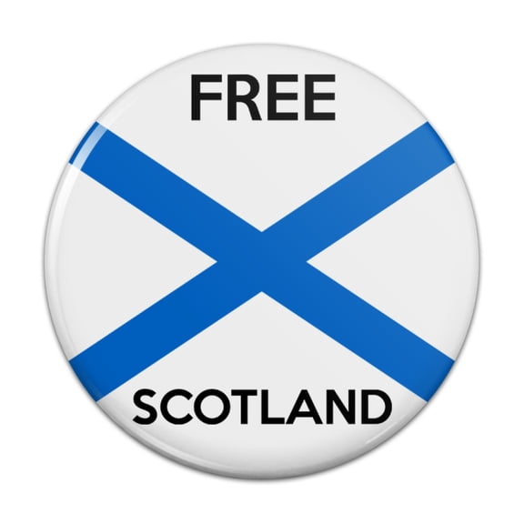 Free Scotland Scottish Independence Party Pinback Button Pin