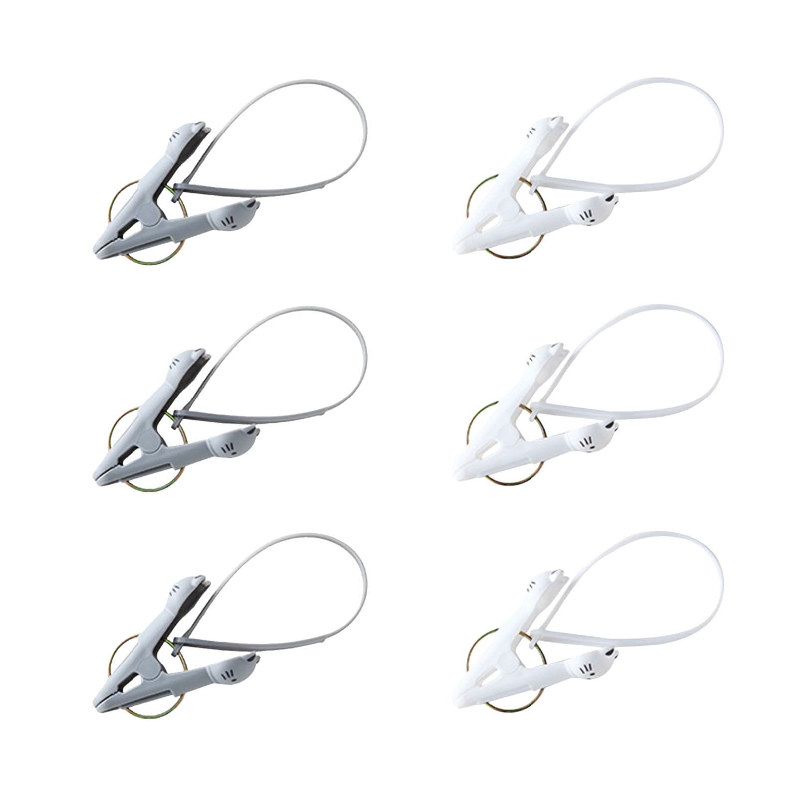 Free Ship 2025 New Windproof Cat with String 6 Pieces Beach Towel Clip ...