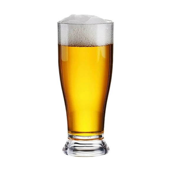 Free Ship! Unbreakable Tall Pilsner Glasses 1 Pack, Tritan Wheat Cup Tumbler Pint Glass