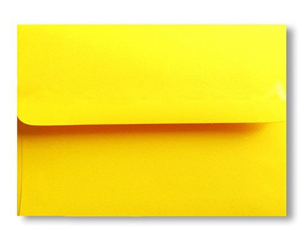 Bright Yellow 250 A7 5 1 4 X 7 1 4 Envelopes For 5 X 7 Greeting bright-yellow-250-a7-5-1-4-x-7-1-4-envelopes-for-5-x-7-greeting