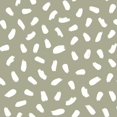 thumbnail image 1 of Free Shipping!! Sage Off White Animal Pattern Printed Poly Moroccan Fabric, 1 of 2