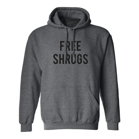 Free Shrugs Adult Hooded Sweatshirt