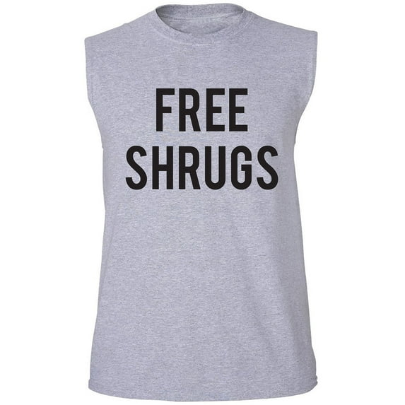 Free Shrugs Adult Sleeveless Tee