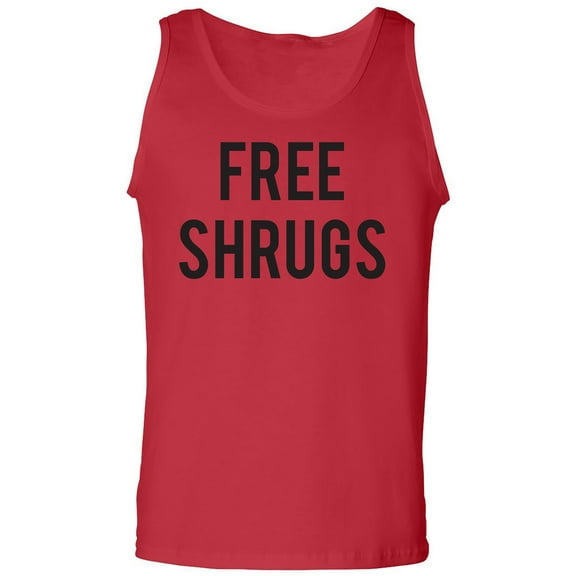 Free Shrugs Adult Tank Top