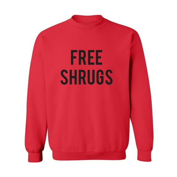 Free Shrugs Crewneck Sweatshirt