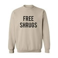 thumbnail image 1 of Free Shrugs Crewneck Sweatshirt, 1 of 3