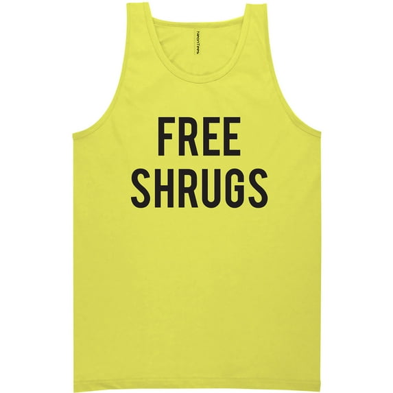 Free Shrugs Neon Tank Top