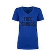 thumbnail image 1 of Free Shrugs Womens V-Neck T-Shirt, 1 of 2