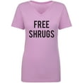 thumbnail image 1 of Free Shrugs Womens V-Neck T-Shirt, 1 of 3