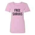 thumbnail image 1 of Free Shrugs Womens crewneck tee, 1 of 3