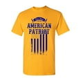 thumbnail image 1 of Free Since 1776 American Patriot USA Flag Blue Patriotic DT Adult T-Shirt Tee, 1 of 2