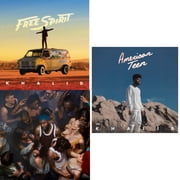 Free Spirit & After The Sun Goes Down Opaque Turquoise Blue LP Vinyl & American Teen X 2LP/Gatefold