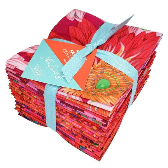Free Spirit - Classic Plus - Ruby Fat Quarter Bundle by Kaffe Fassett 20 pcs