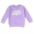 thumbnail image 1 of Free Spirit Ghost Distressed  - Toddler Graphic Sweatshirt, 1 of 9