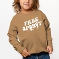 thumbnail image 1 of Free Spirit Ghost Distressed  - Toddler Graphic Sweatshirt, 1 of 9