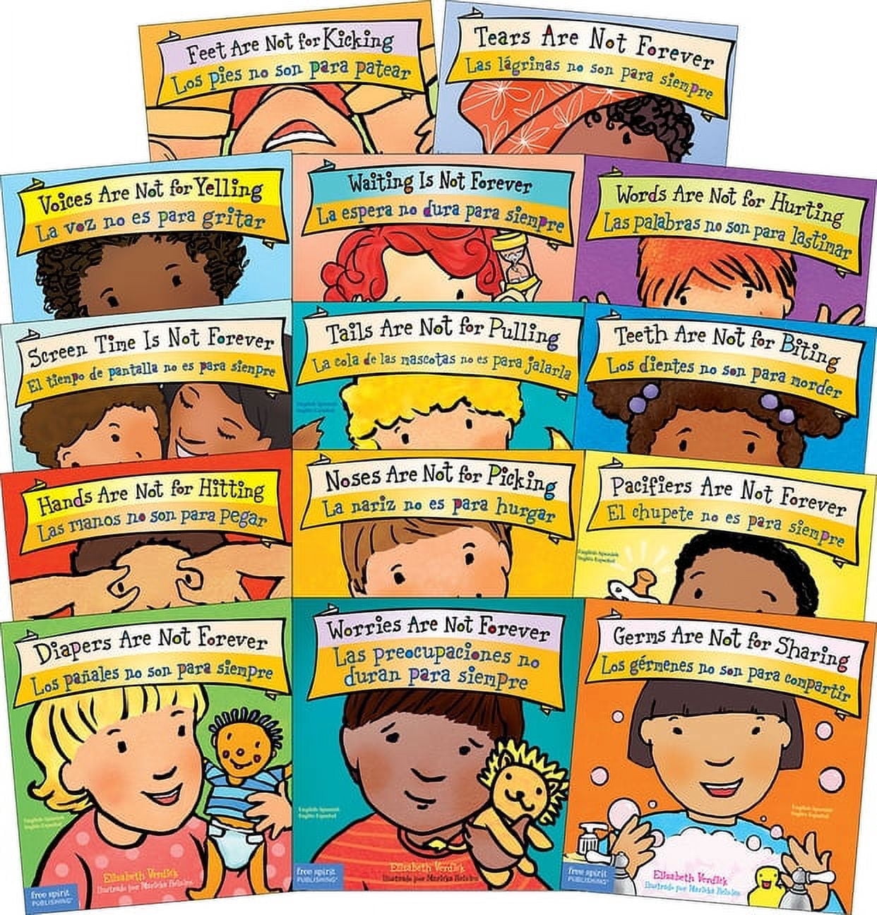 Free Spirit Publishing Best Behavior 14-Book Set, Bilingual