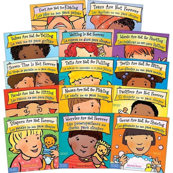 Free Spirit Publishing Best Behavior 14-Book Set, Bilingual