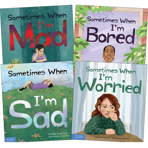 Free Spirit Publishing Sometimes When Series 4-Book Set
