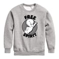 thumbnail image 1 of Free Spirit  - Toddler And Youth Crewneck Fleece Sweatshirt, 1 of 5