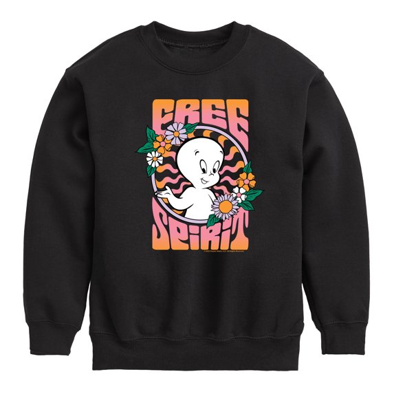 Casper - Free Spirit - Youth Boys Crew Fleece Sweatshirt