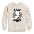 thumbnail image 1 of Free Spirit  - Toddler And Youth Crewneck Fleece Sweatshirt, 1 of 5
