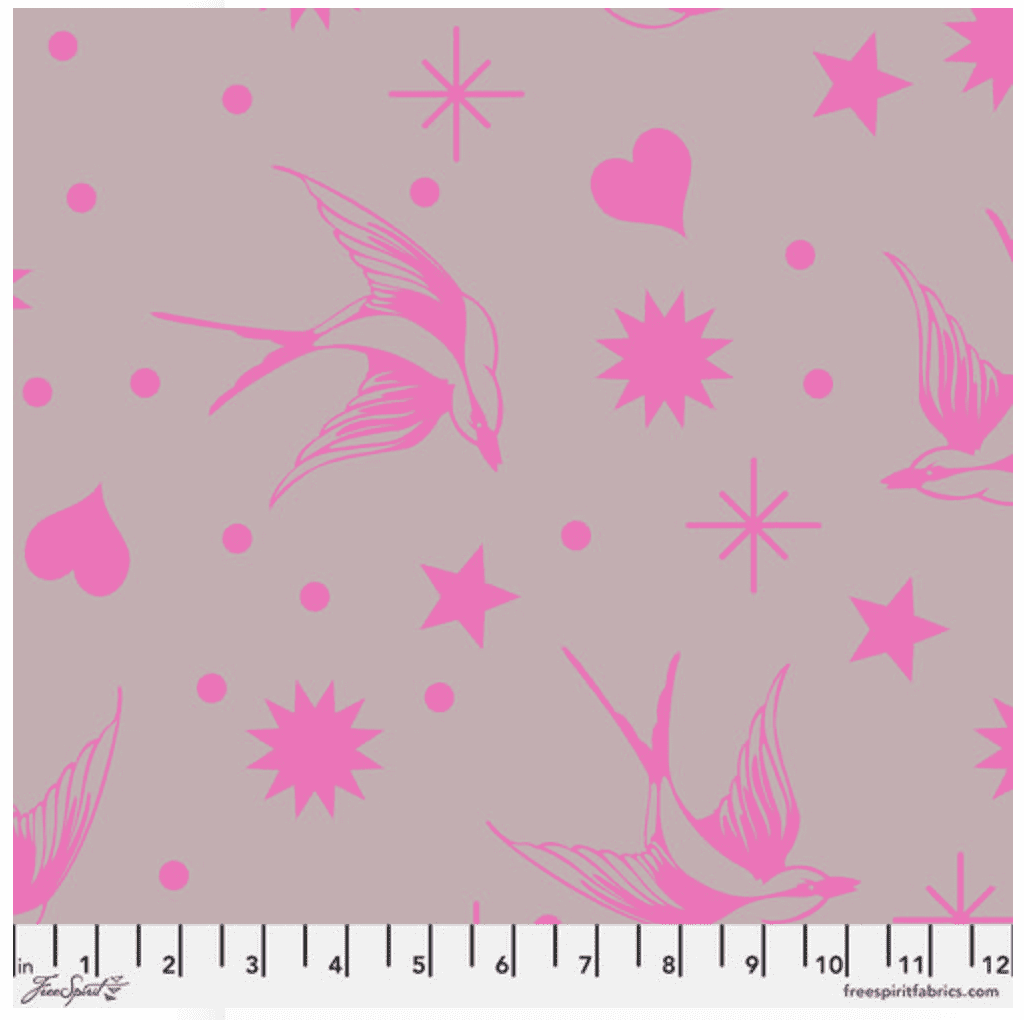 Free Spirit Tula Pink True Colors Neon Fairy Flakes Cosmic Cotton ...
