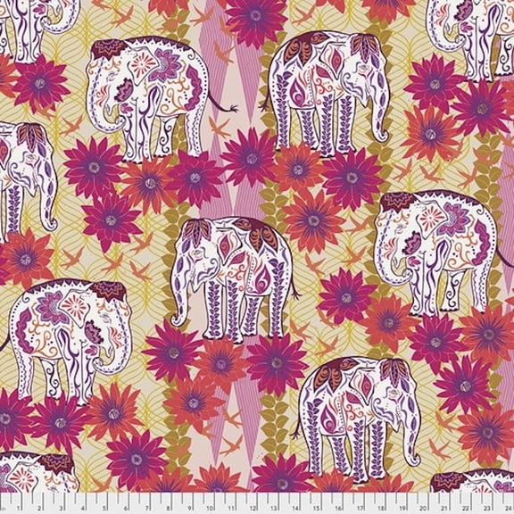 Free Spirit Valori Wells Kismet PWVW008 The Gathering Spice Cotton Fabric By The Yard