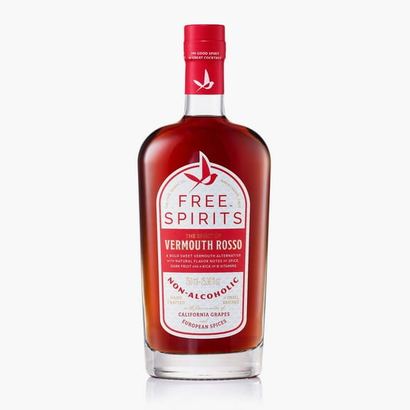 Free Spirits |Non-Alcoholic Sweet Vermouth | The Spirit of Vermouth Rosso | Platinum Medal Winning