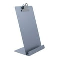 thumbnail image 1 of Free Standing Clipboard And Tablet Stand, 1" Clip Capacity, Holds 6.5 X 11, Silver | Bundle of 5 Each, 1 of 3
