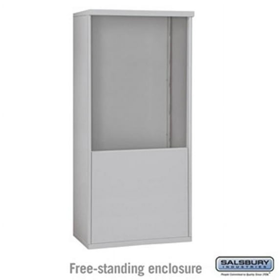 Salsbury Free-Standing Enclosure for 3710 Double Column Unit - Aluminum