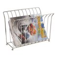 FreeStanding Magazine Rack, Chrome