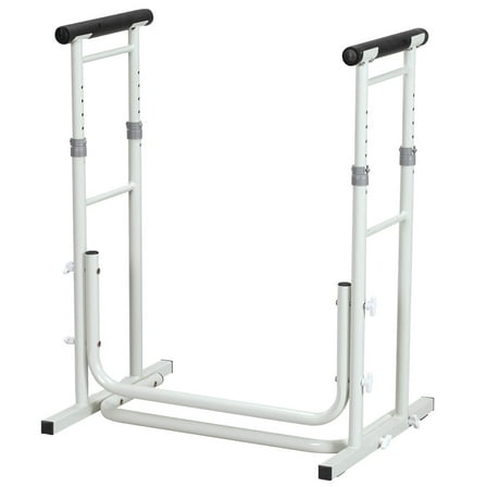 Free Standing Toilet Safety Support with Adjustable Arms