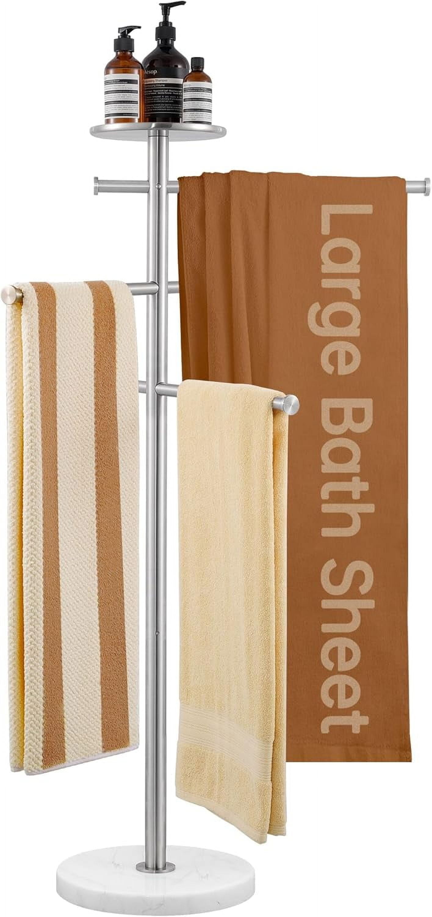 Free Standing Towel Racks for Bathroom, Pool Towel Rack Outdoor ...